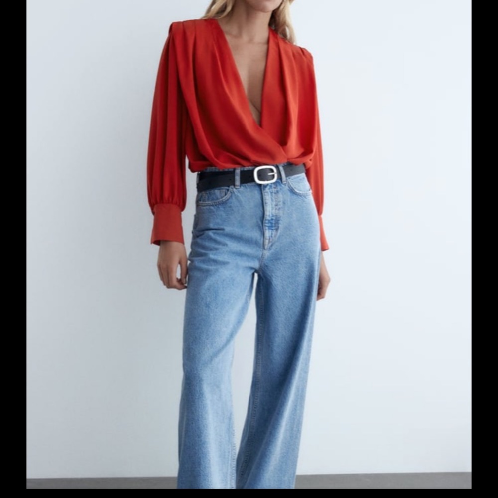 Zara Wrap Body Suit never worn